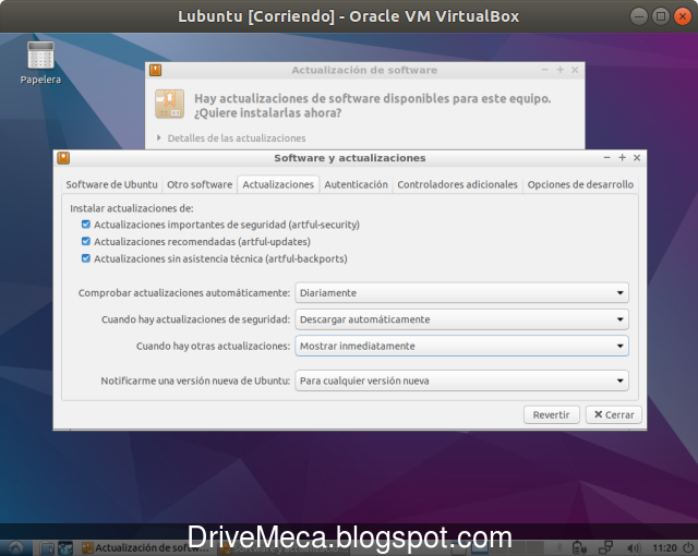 Modificamos la forma de alertarnos cuando hay actualizaciones en Lubuntu Modificamos la forma de alertarnos cuando hay actualizaciones en Lubuntu