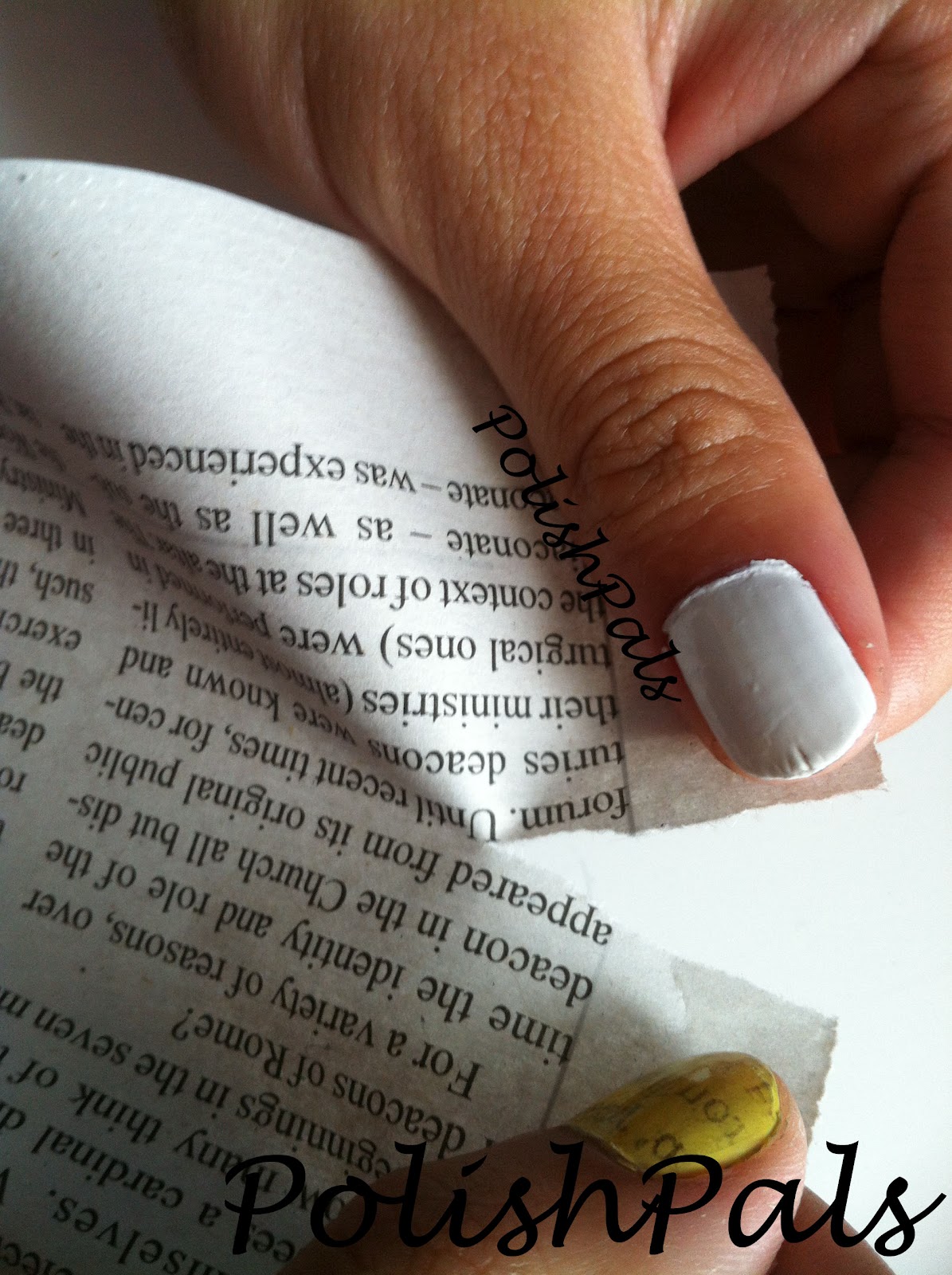 How To Do Newspaper Nails Step By Step
