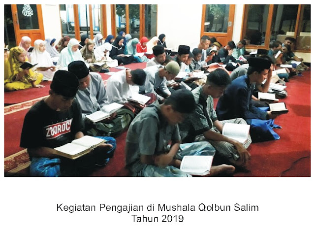 Kegiatan Pengajian di Mushola Qolbun Salim -2019