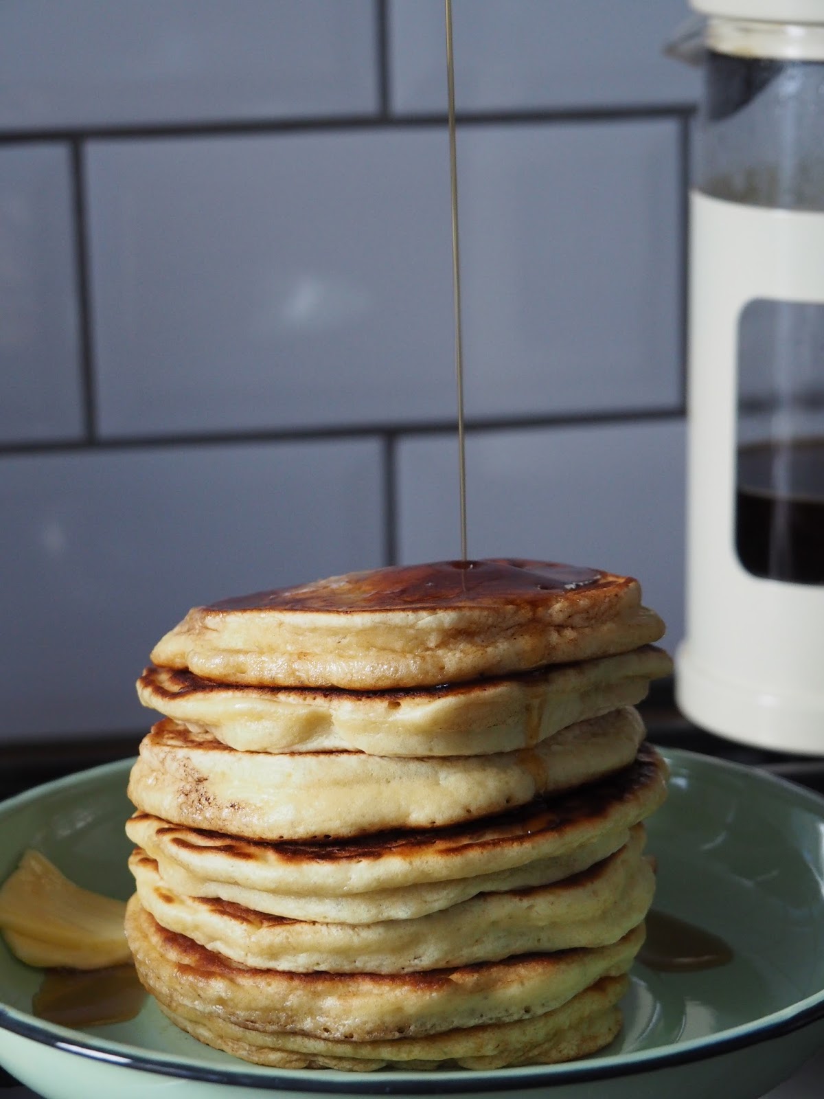 Fluffig Fluffige Pancakes / Super Fluffy Pancakes (Deutsch & English