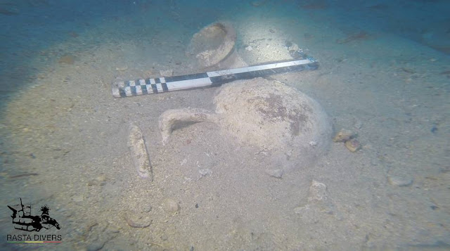 Roman shipwreck carrying Gallic amphoras found off coast of Portofino, Italy
