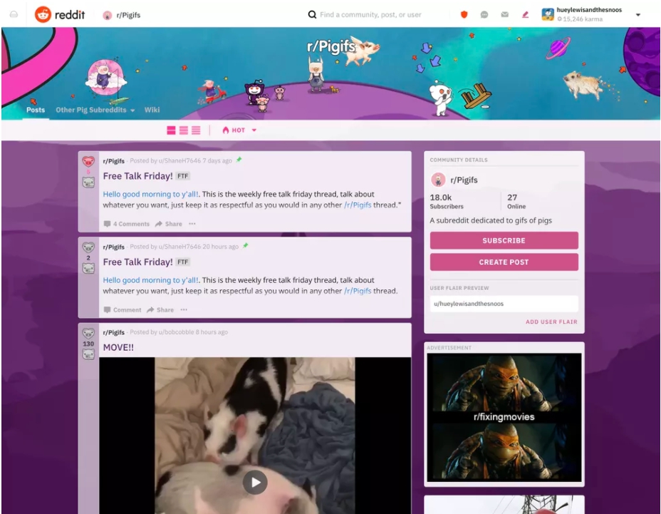 Reddit 吉祥物 Snoo 此次也重新繪製，比起原本的版本，看起來更立體了。