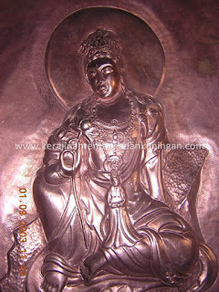 Relief Hindu Budha dari Kerajinan Tembaga
