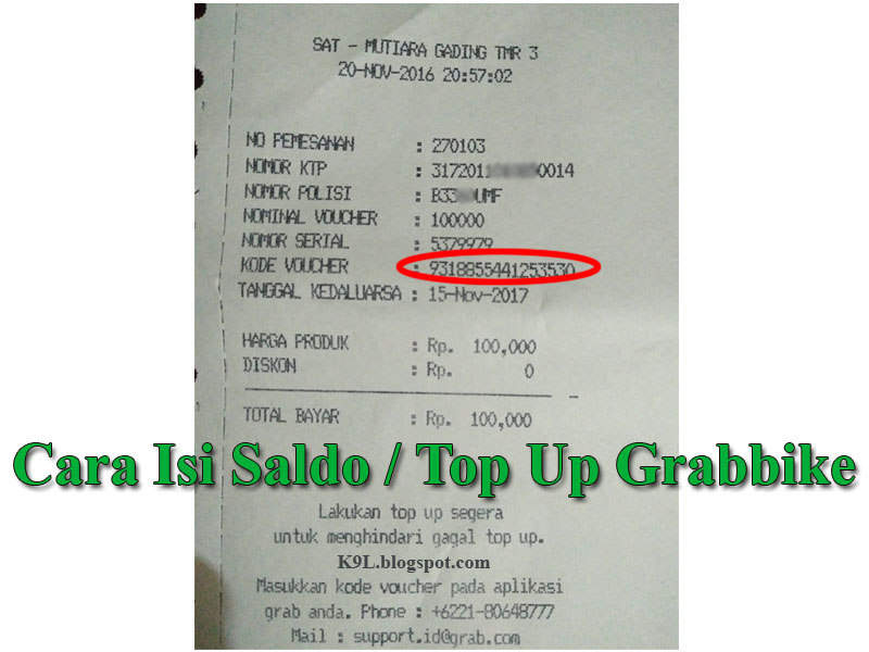 cara isi saldo top up akun grab grabbike grabcar via cara isi saldo top up akun grab grabbike grabcar via