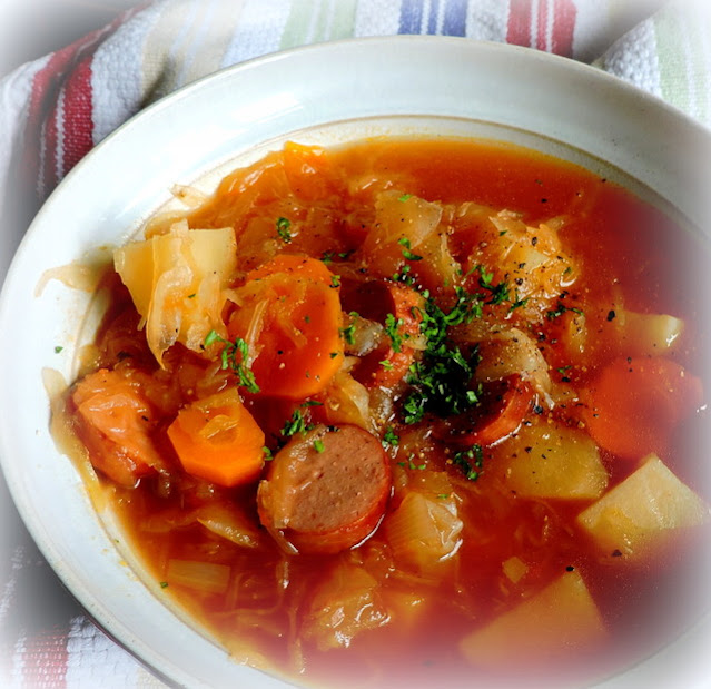 Crockpot Sauerkraut Soup