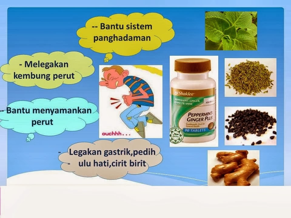 Cantik dan Sihat Peppermint Ginger Plus Shaklee
