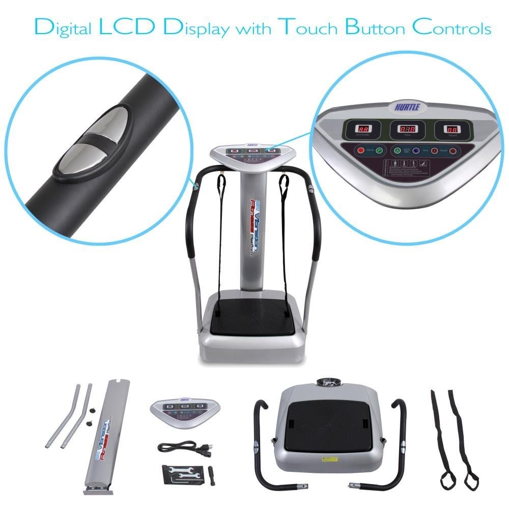 Health and Fitness Den Hurtle HURVBTR85 Vibration Platform Fitness