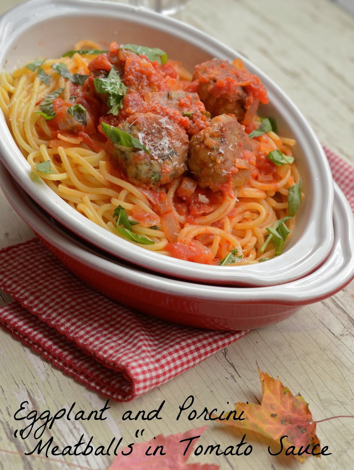 more than burnt toast Take me Back with Eggplant and Porcini