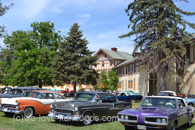The old Tranquille Sanatorium has visits from Vintage Car Club.