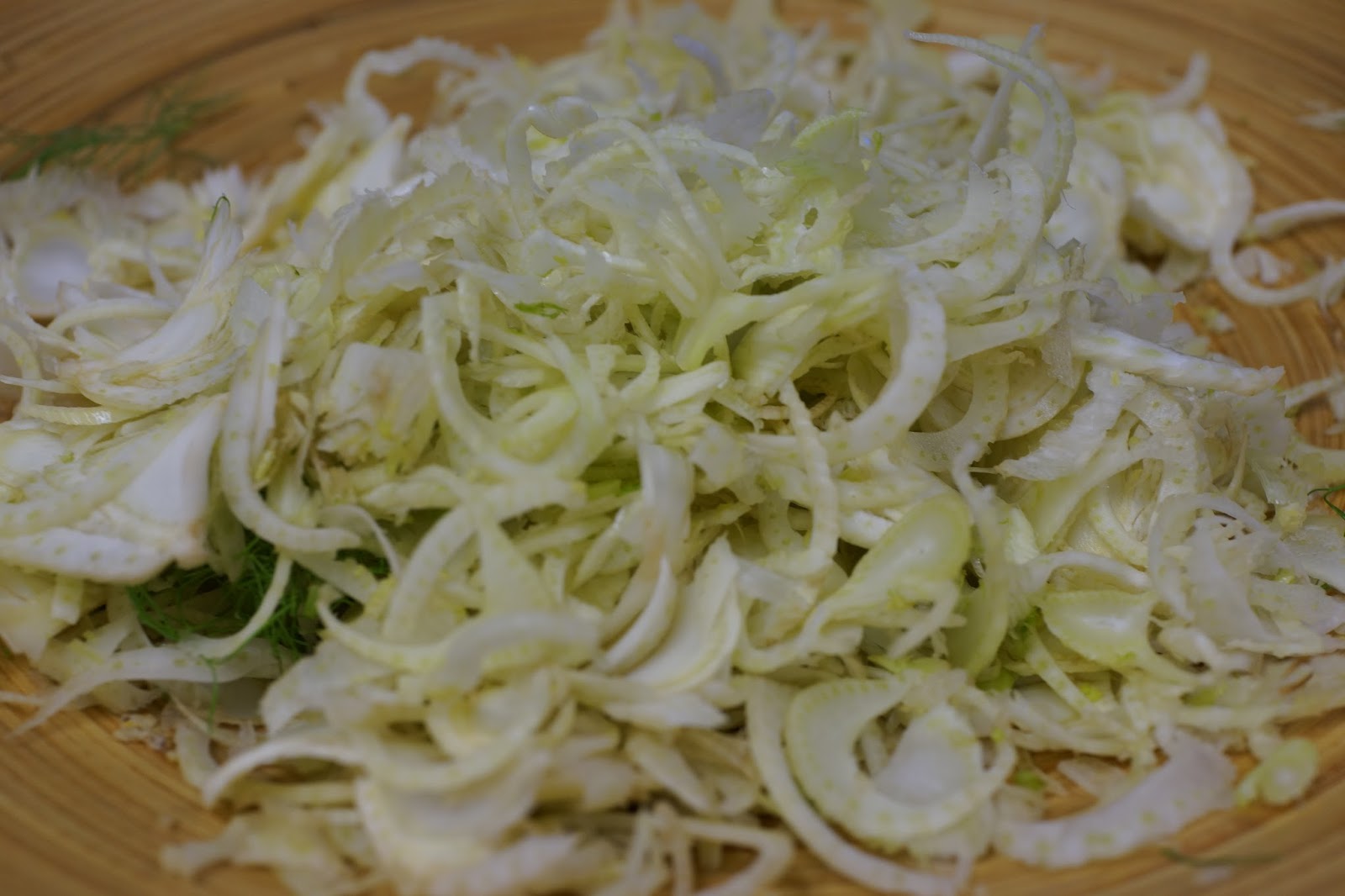 Celery and Fennel Salad & Capers