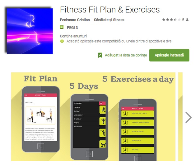 Fitness Fit Plan & Exercises