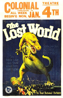 1925 : Cartel Original de la película : El mundo perdido (The Lost World)