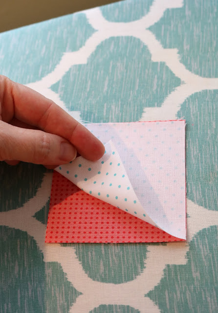 Tips for using glue basting instead of pins!  A Bright Corner blog