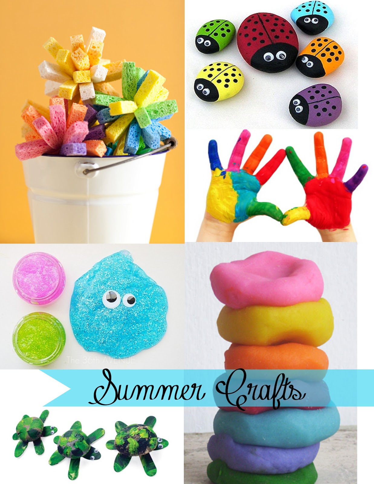 Being creative to keep my sanity: Summer Crafts for Kids