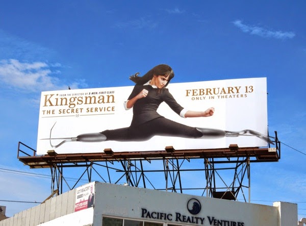 Daily Billboard Kingsman The Secret Service Movie Billboards Advertising For Movies Tv Fashion Drinks Technology And More