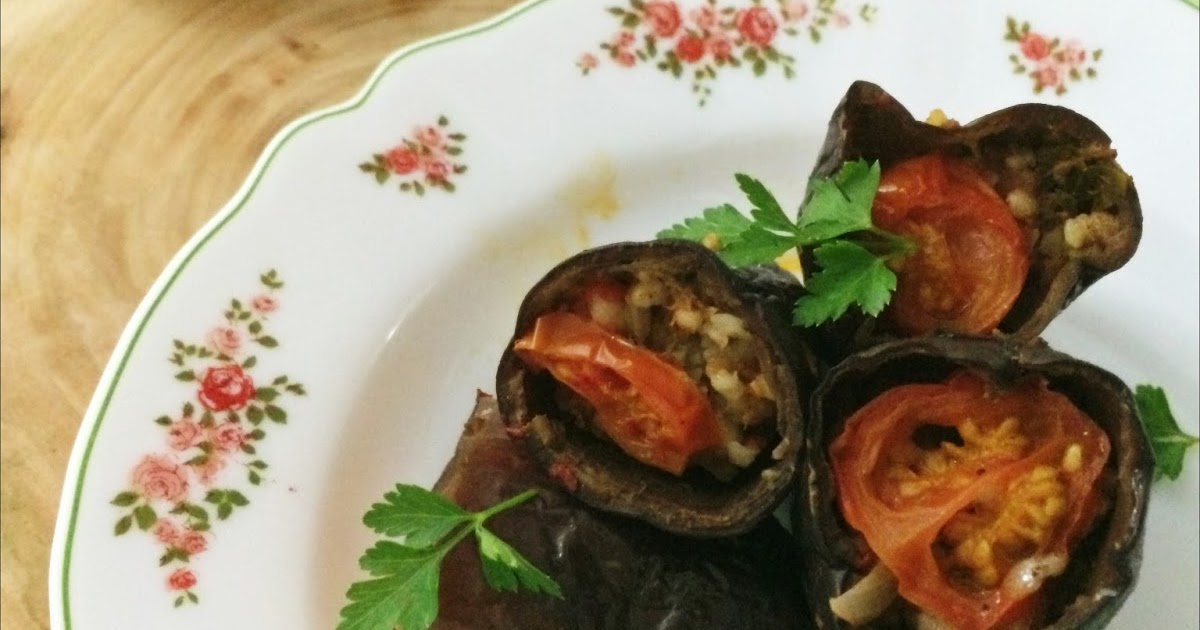 Bulgurlu Kuru Patlıcan Dolması Leyla�nın Kahve Dükkanı