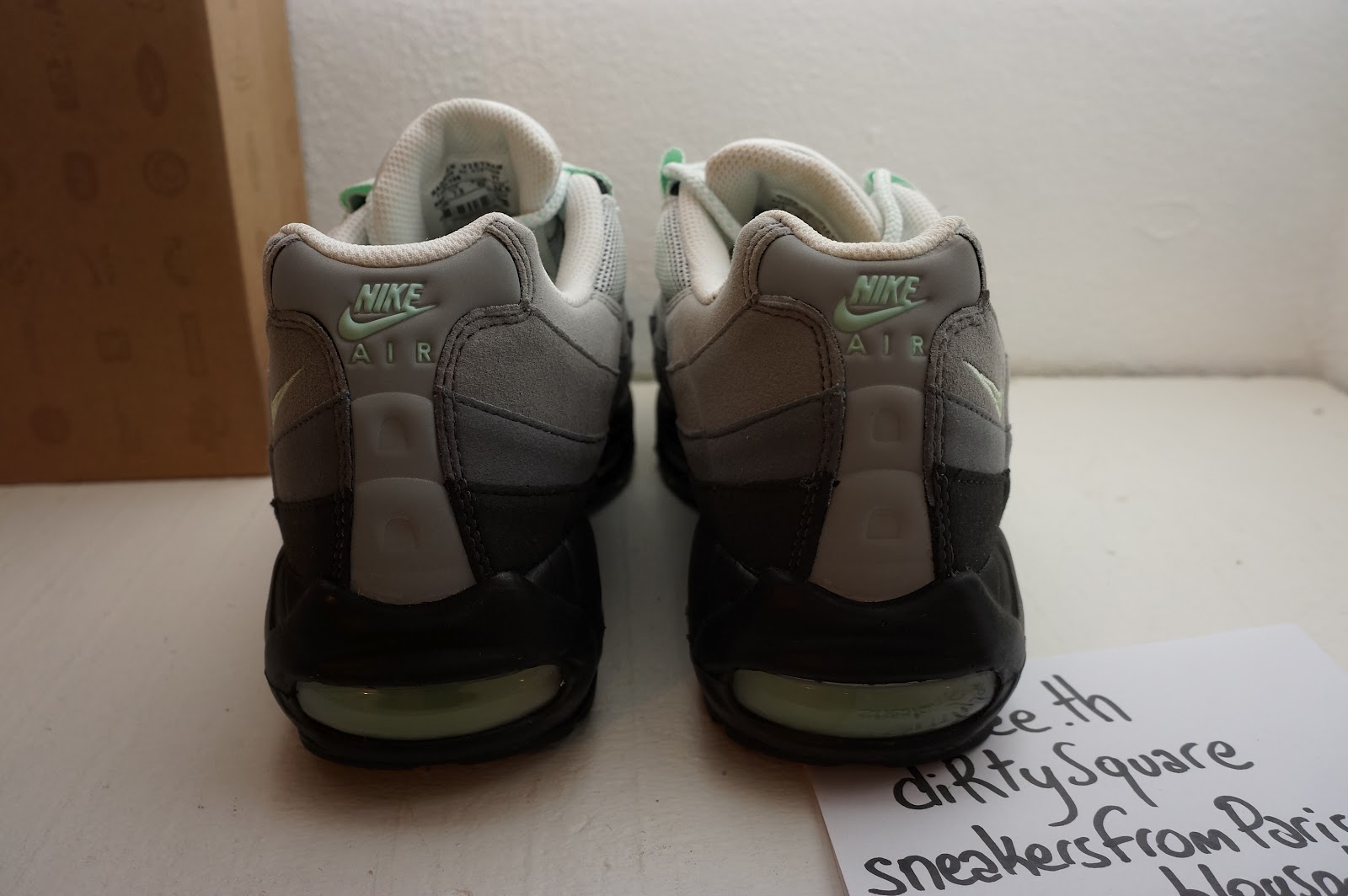 air max 95 mint on feet