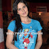 Zareen Khan In Blue Top At Mmk College Fest