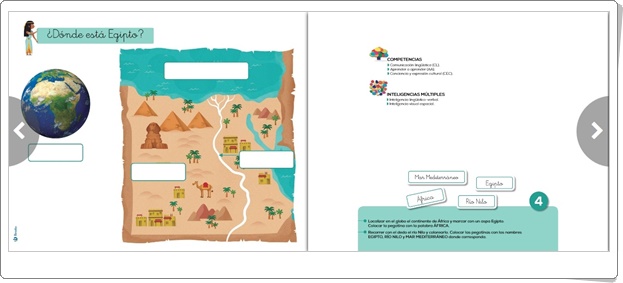 Proyecto de Educación Infantil de 5 años "El Antiguo Egipto" (Colección "Quiero aprender" de Editorial Bruño)