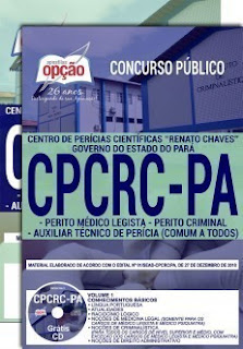 Download Apostila Concurso CPCRC PA 2019 PDF