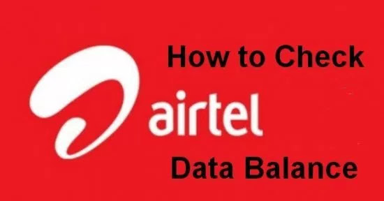 how to check airtel 4G data balance