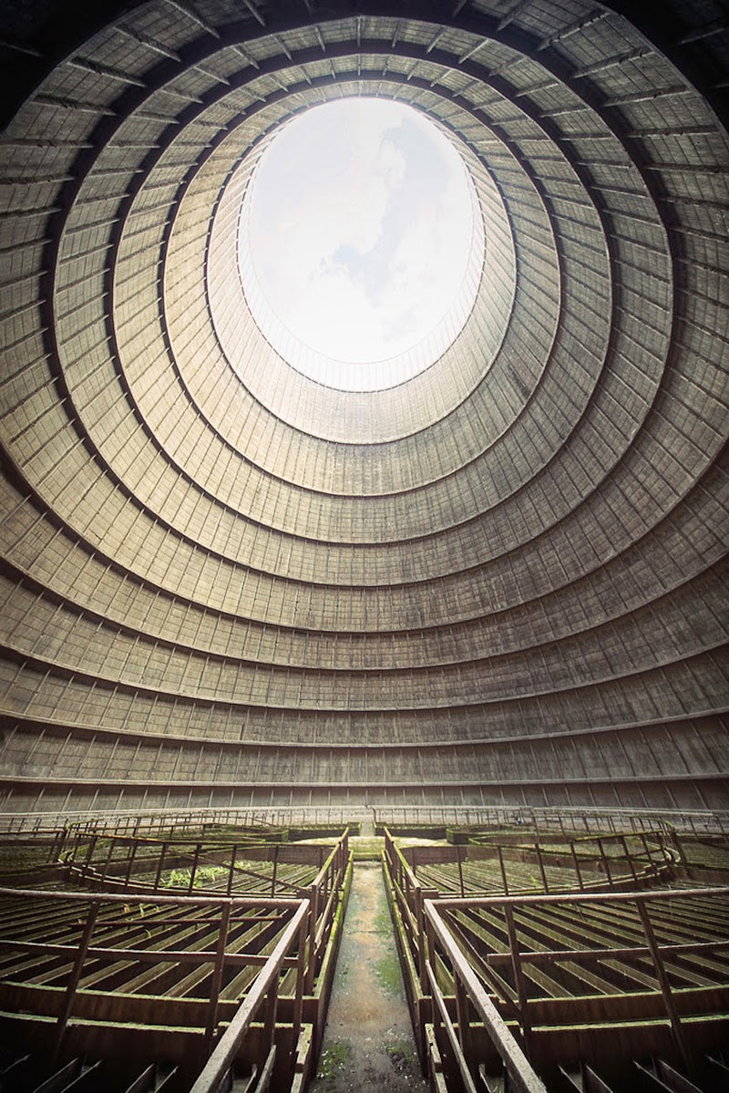 1. I.M. Cooling Tower, Belgium - 31 Haunting Images Of Abandoned Places That Will Give You Goose Bumps