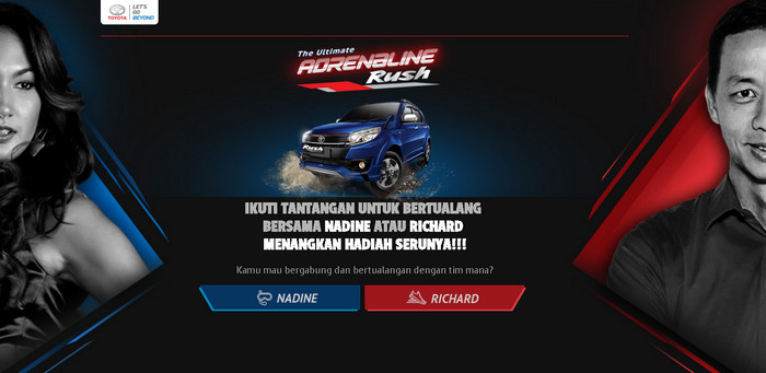 Toyota Ultimate Adrenaline Rush Toyota Ultimate Adrenaline Rush