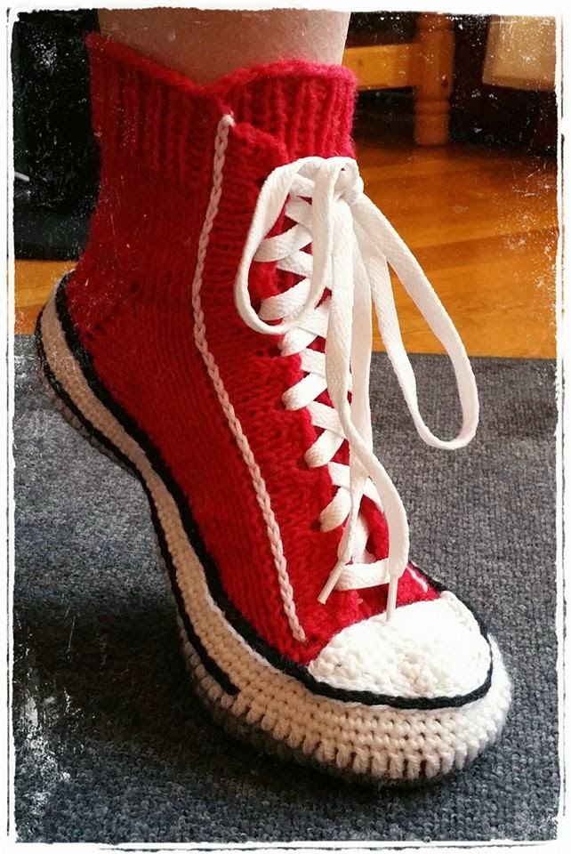 Adskille melodi Kostume Hobby Kroken: converse slipper socks