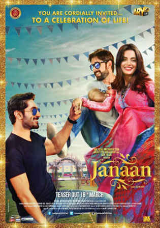 Janaan 2016 HDRip 350MB Full Urdu Movie Download 480p Watch Online Free bolly4u