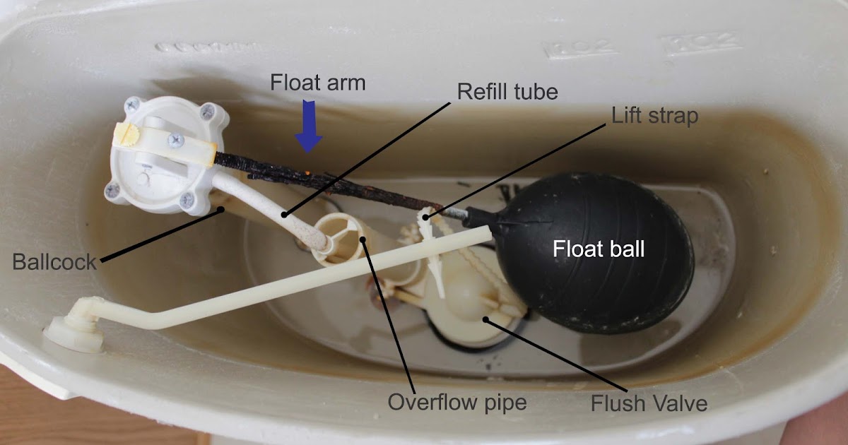 Changing Toilet Tank Float dismantle the toilet