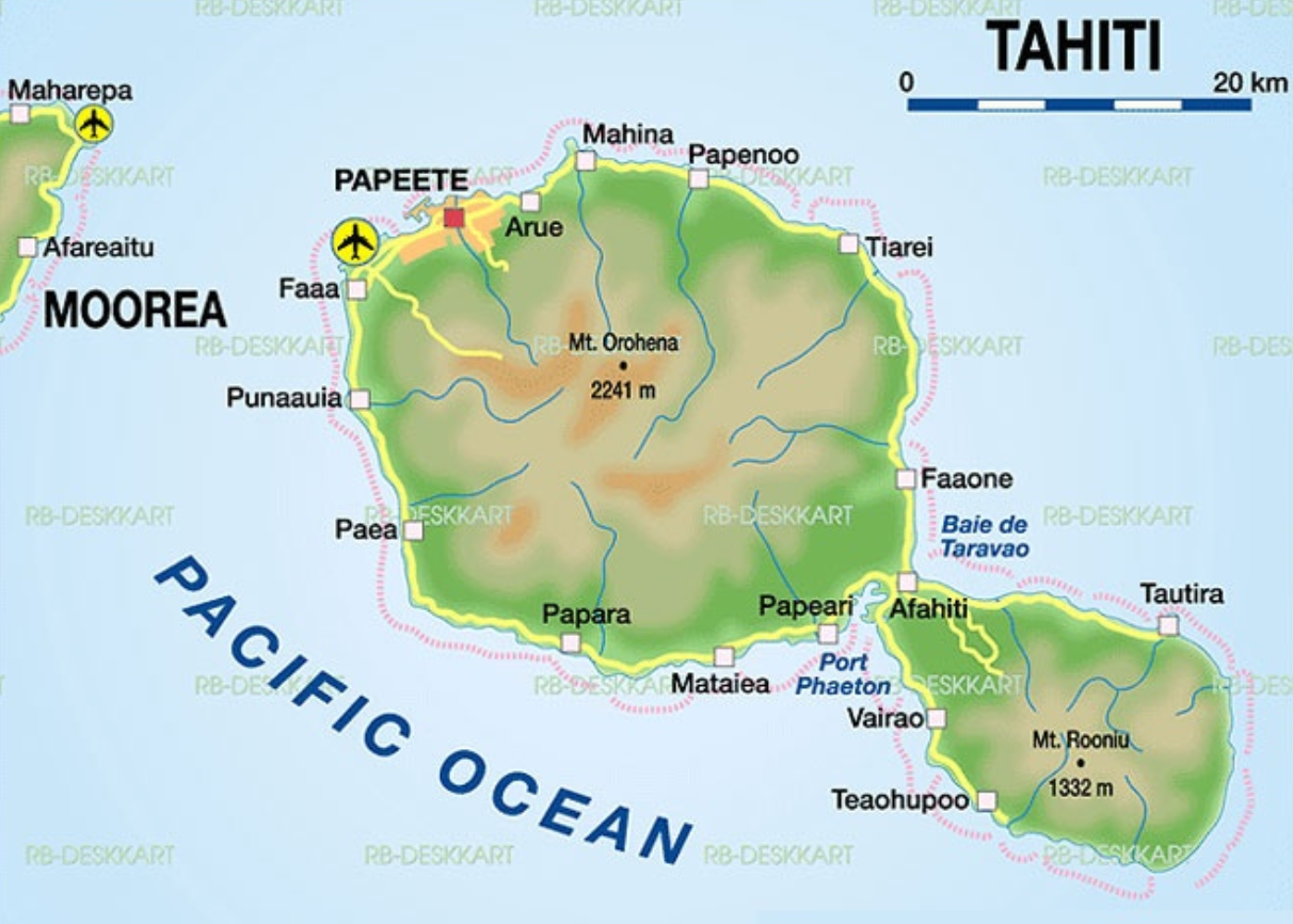 Sailing Amélie : Tahiti