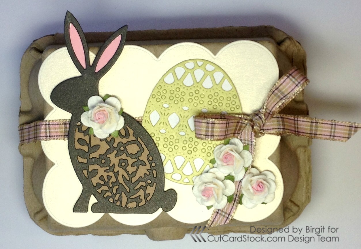 Crafting While I Wait Cut Cardstock Easter Treats