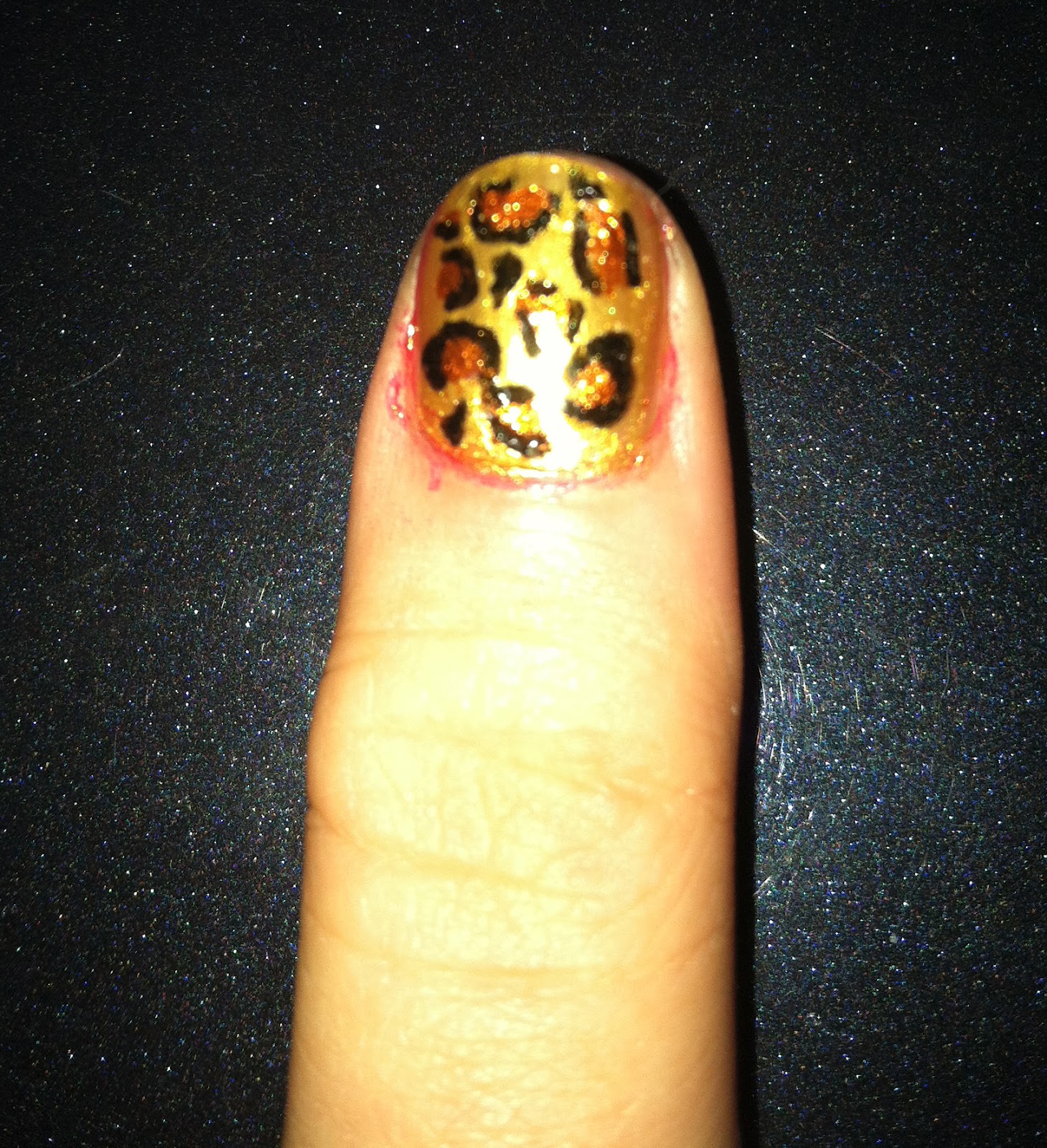 Nailing It!: Cheetah Print Nails