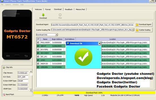 Download SP Flash Tool v5.1744_Win.zip