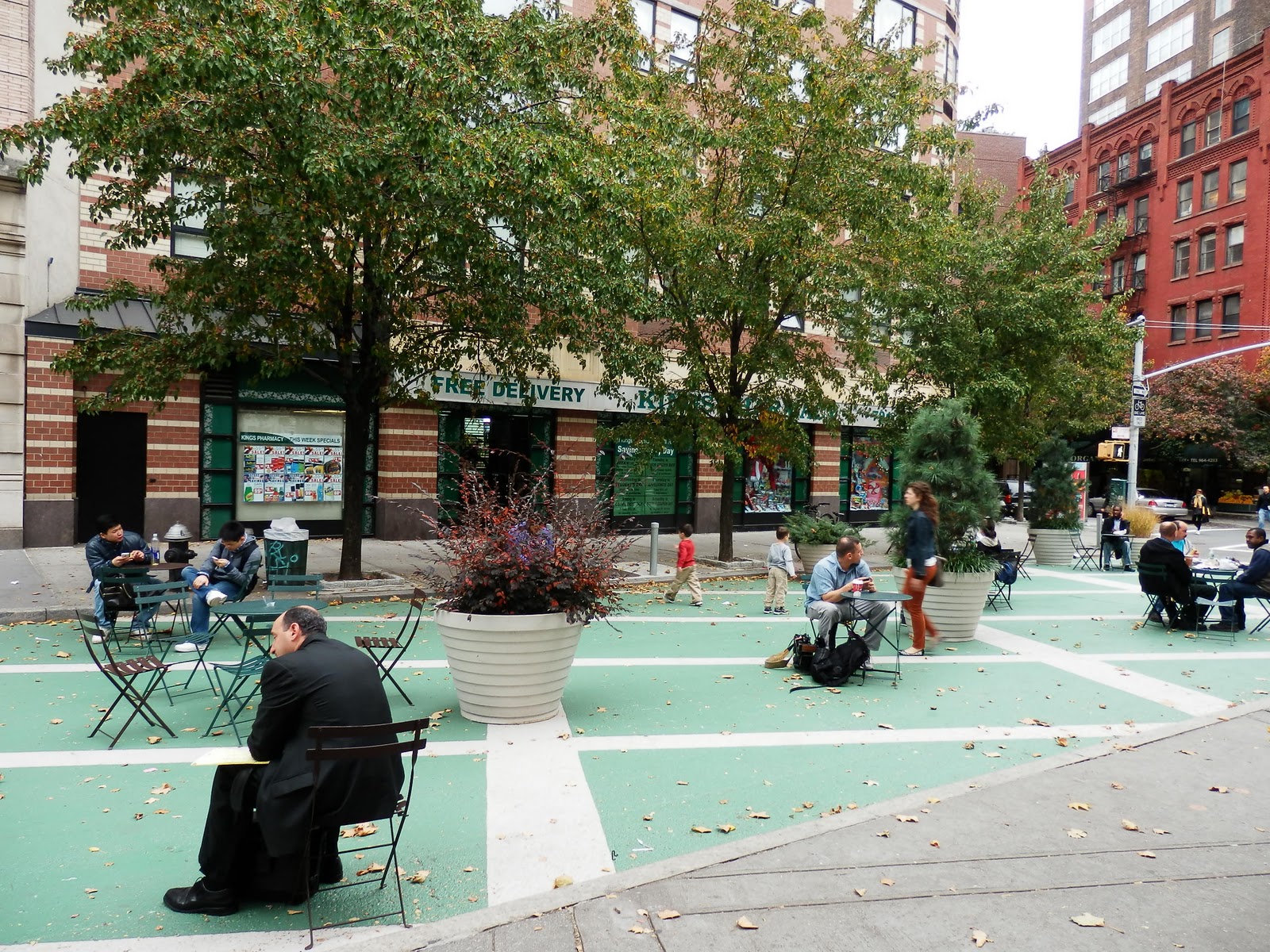 One Picture a Day from New York City Bogardus Plaza, TriBeCa