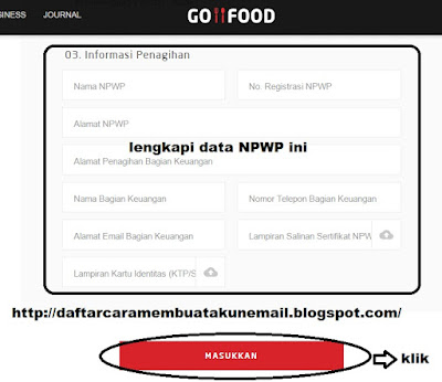 syarat daftar go food