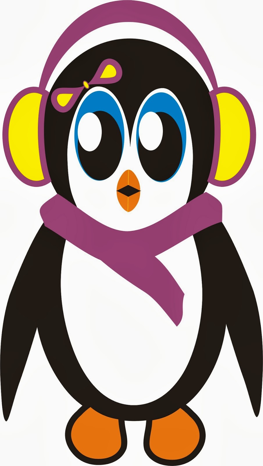  Contoh  Desain Karakter  Pinguin Cantik Bukan rahasia