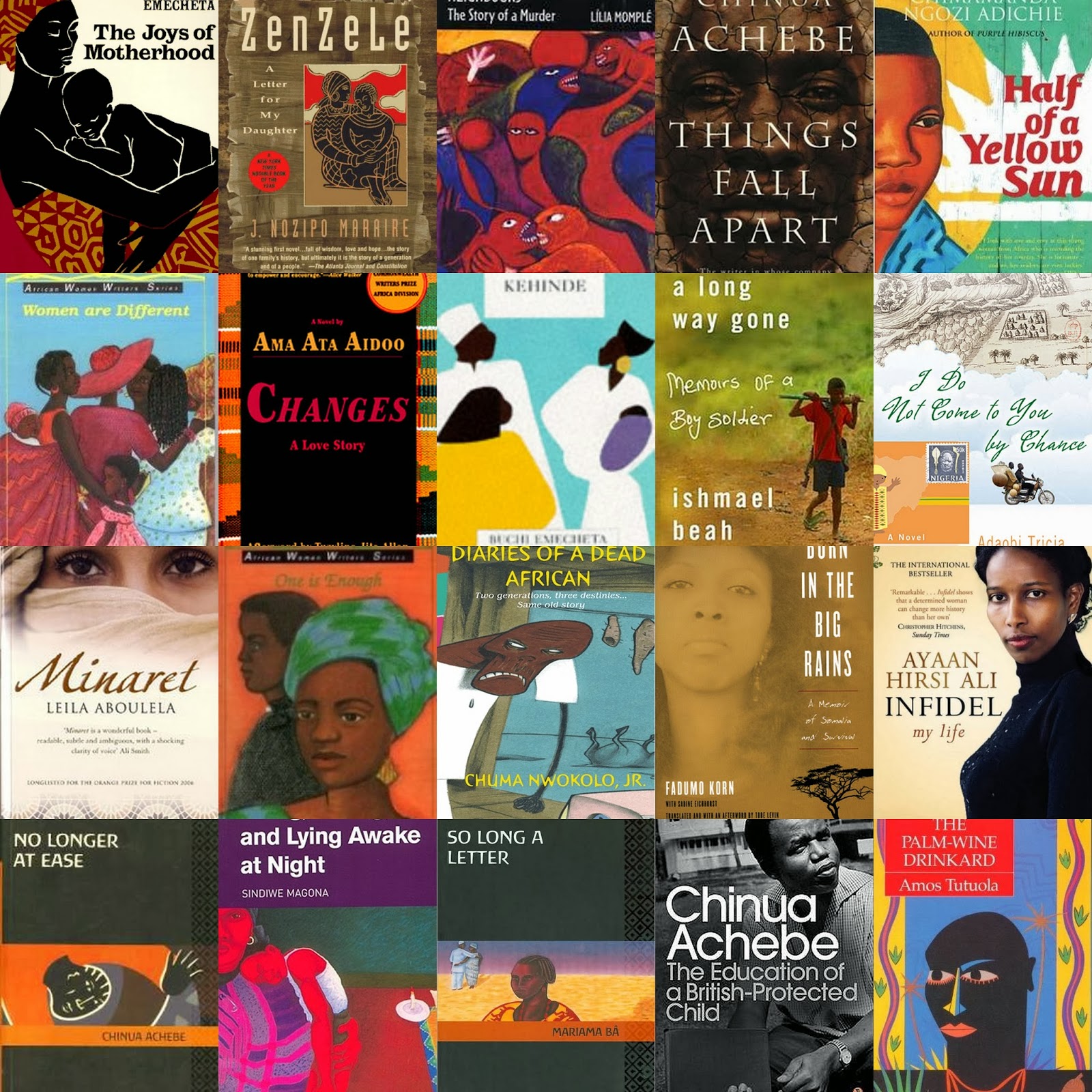 Mary Okeke Reviews 20 Best African Novels Must Read And Winner Of Book Giveaway