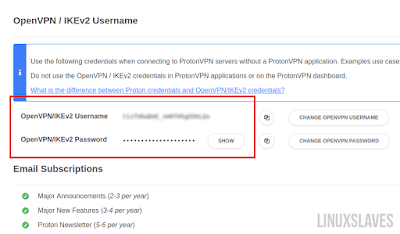 OpenVPN Username and Password