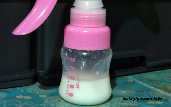 manual breast pump - expressed breast milk