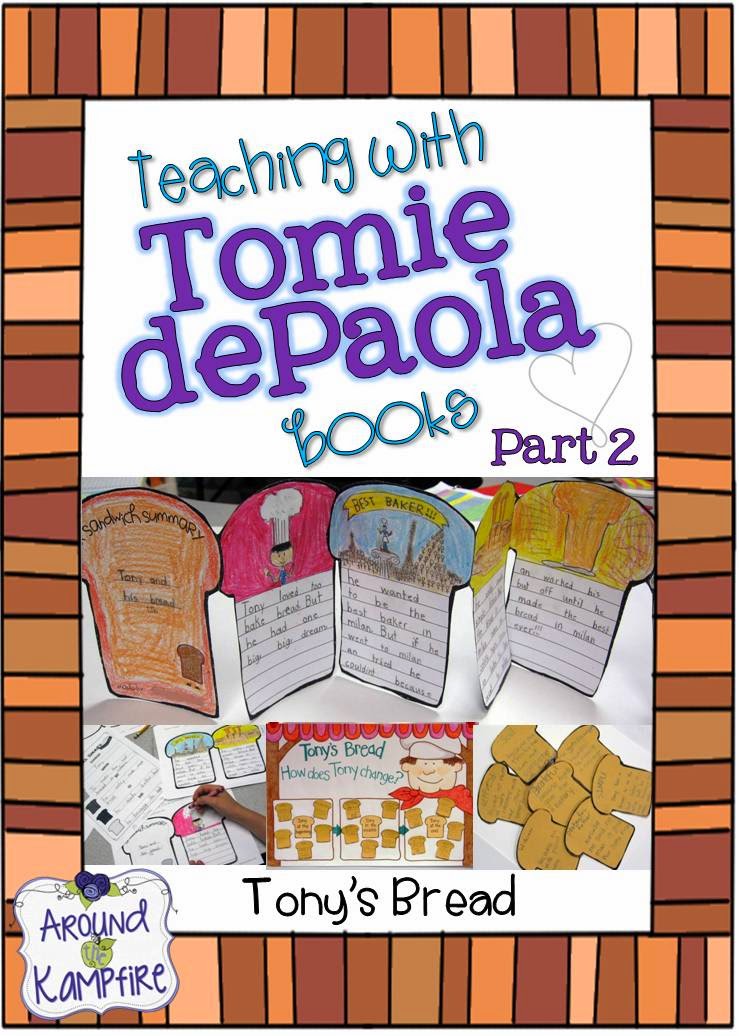 Teaching with Tomie dePaola books Part 2: Tony's Bread and The Art Lesson