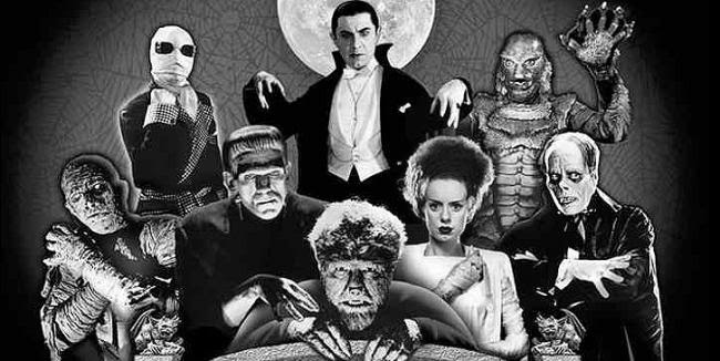 universal monsters wallpaper sexy woman in white dress reboot series