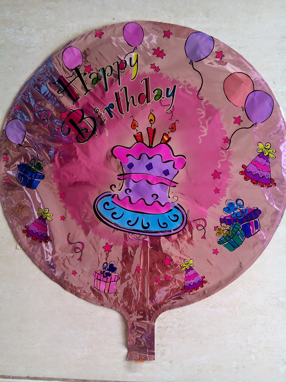 Balon Foil Dekorasi Haapy Birthday
