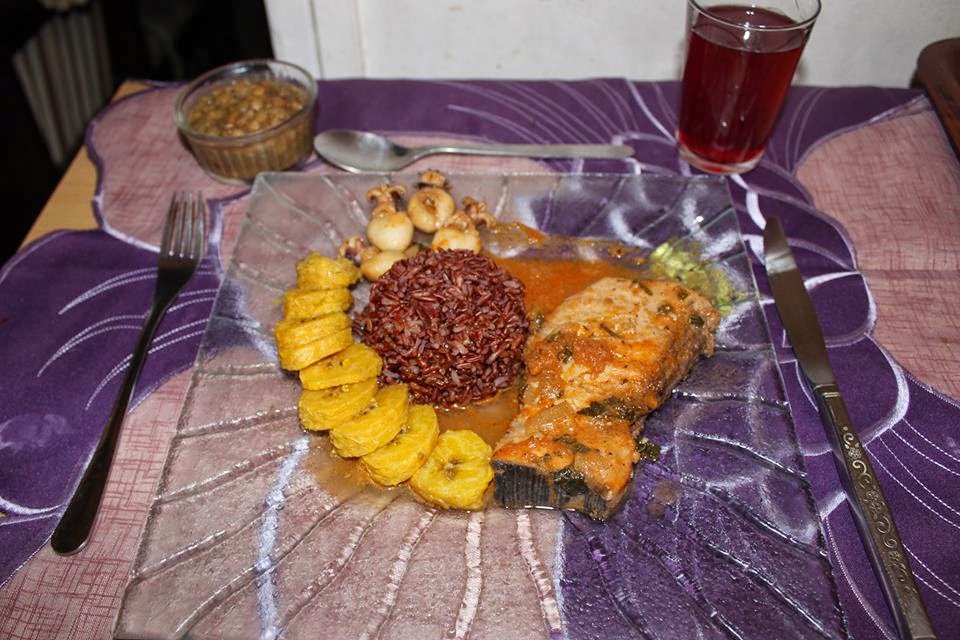 Court-bouillon de seiche et d'espadon