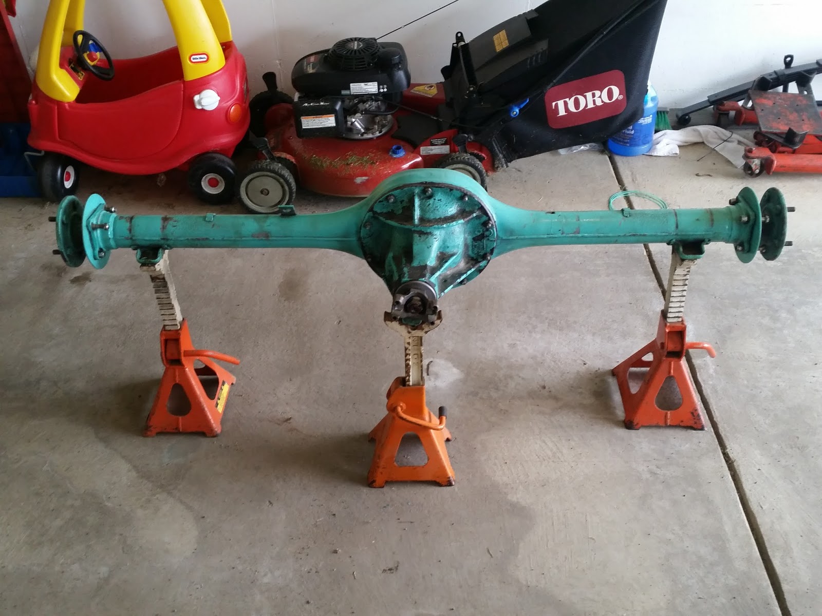 1955 Chevy Bel Air Rebirth Rear end