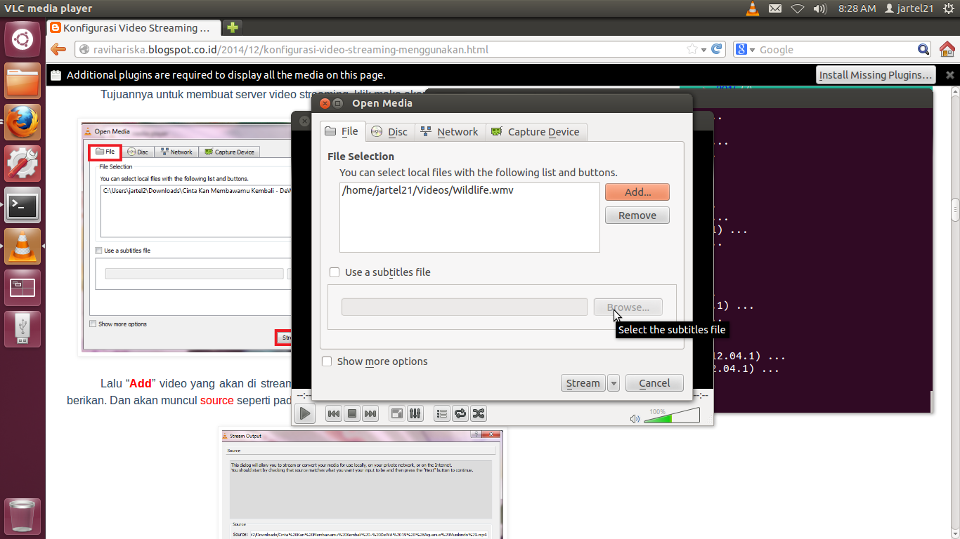Install missing content. Install missing content