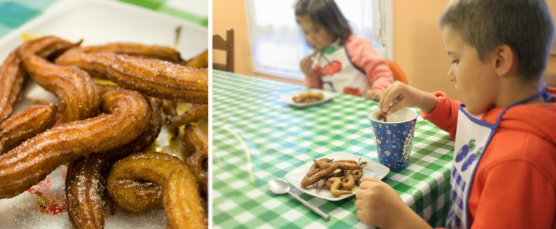 Receta de churros con los niños | DEF Deco - Decorar en familia