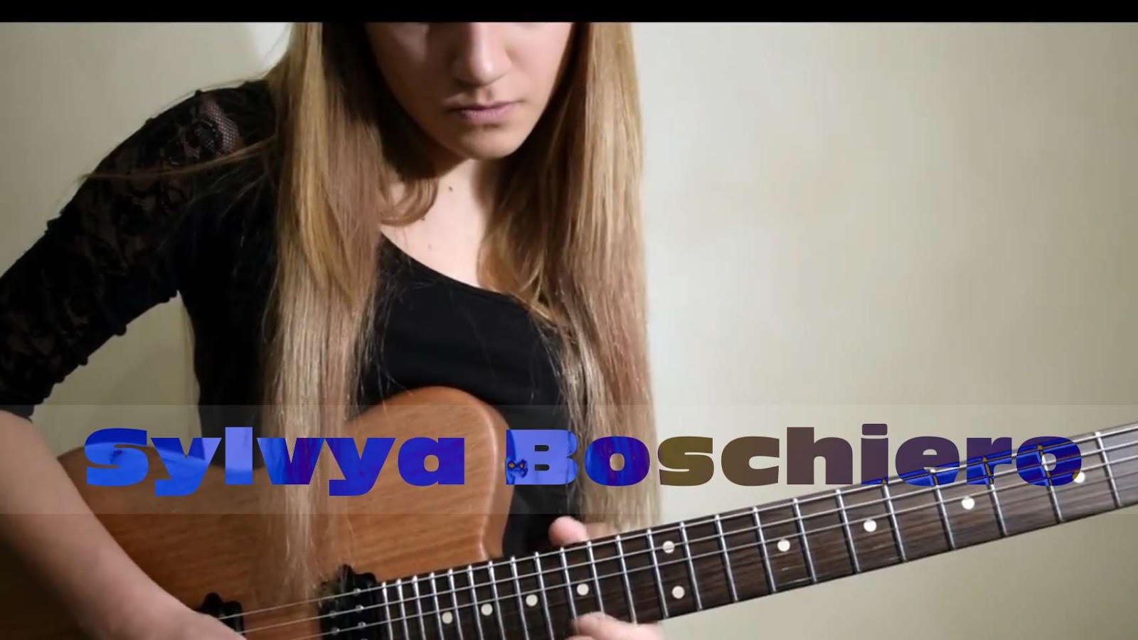 Sylvya Boschiero: EUROPE-The Final Countdown and Superstitious Guitar Solo  Cover