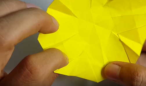 Cách gấp chiếc mũ rơm của Luffi theo nghệ thuật gấp giấy Origami