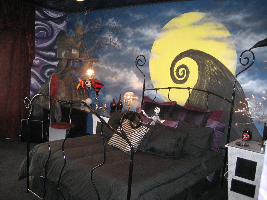 nightmare before christmas living room decorations